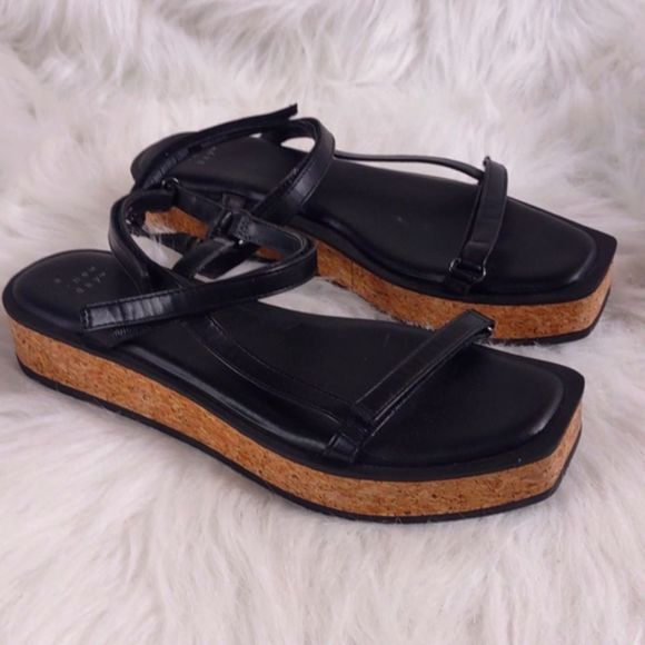 a new day Shoes - A New Day Black Sandal Size 8.5